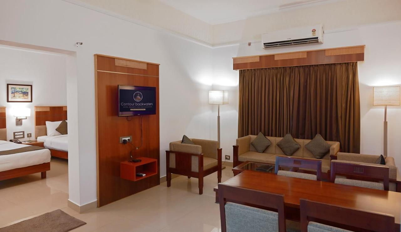 Contour Backwaters Hotel Resort & Convention Centre Rāmankari Exterior foto